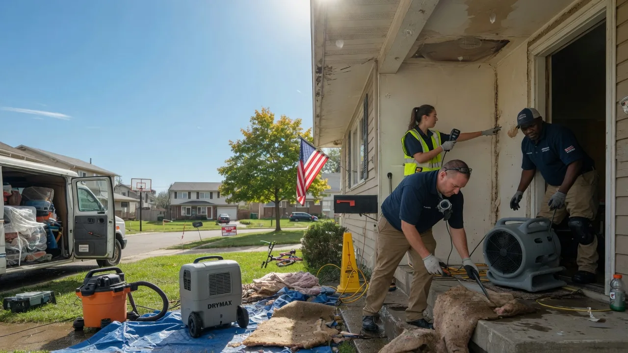 Water Damage Restoration in Derby, IA near me